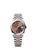 Rolex Two-Tone (RG/SS) Datejust - 36mm - Chocolate - Jubilee