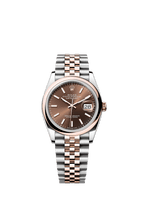 Rolex Two-Tone (RG/SS) Datejust - 36mm - Chocolate - Jubilee