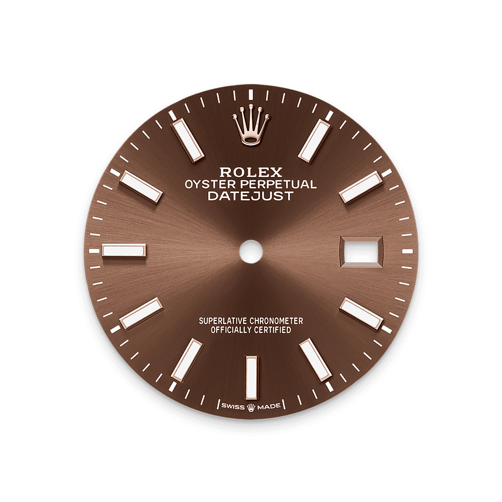 Rolex Two-Tone (RG/SS) Datejust - 36mm - Chocolate - Jubilee