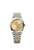 Rolex Two-Tone (YG/SS) Datejust - 36mm - Champagne-colour - Jubilee