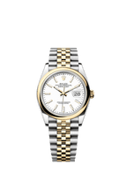 Rolex Two-Tone (YG/SS) Datejust - 36mm - White - Jubilee