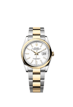 Rolex Two-Tone (YG/SS) Datejust - 36mm - White - Oyster