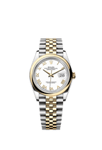 Rolex Two-Tone (YG/SS) Datejust - 36mm - White - Jubilee