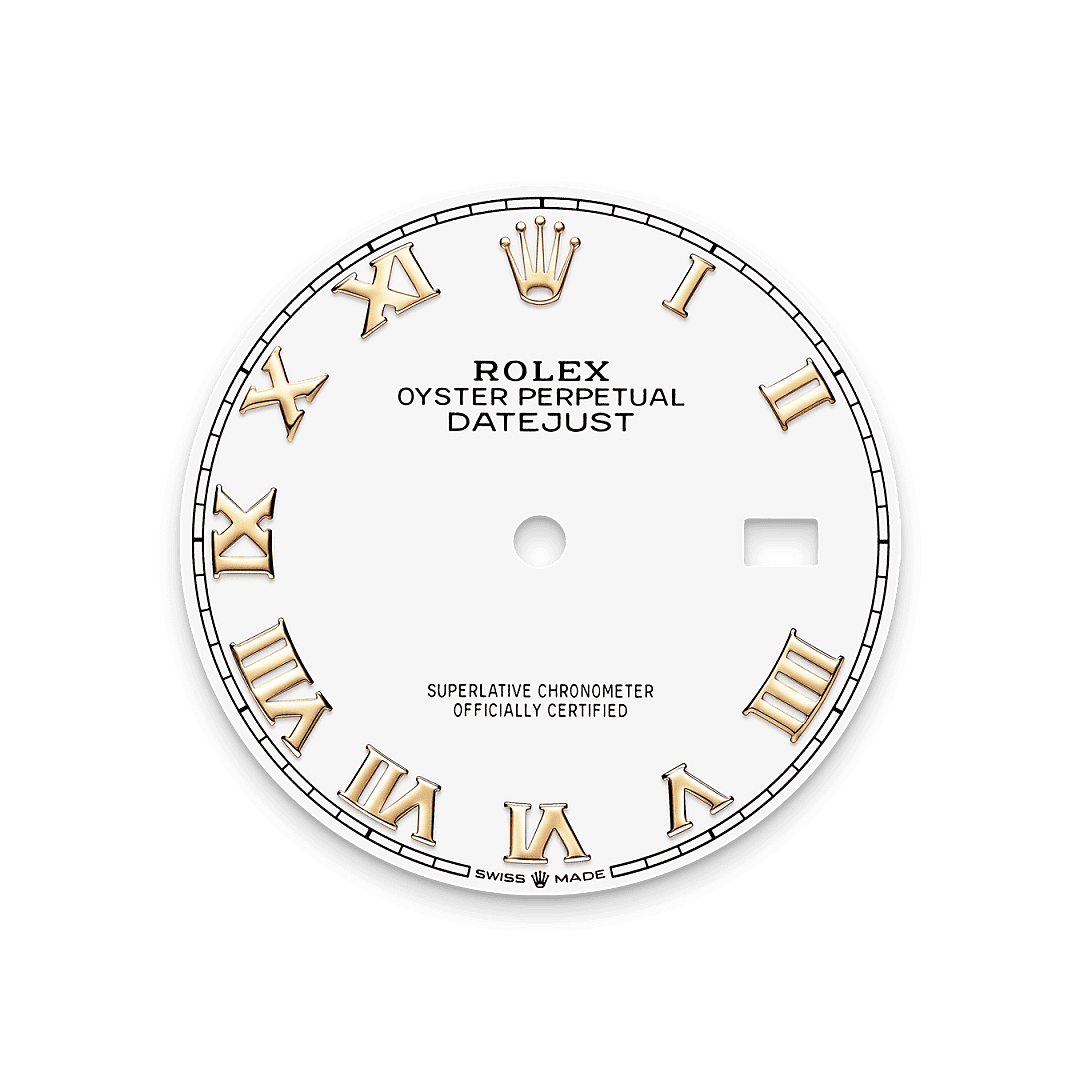 Rolex Two-Tone (YG/SS) Datejust - 36mm - White - Jubilee