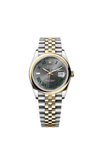 Rolex Two-Tone (YG/SS) Datejust - 36mm - Slate - Jubilee