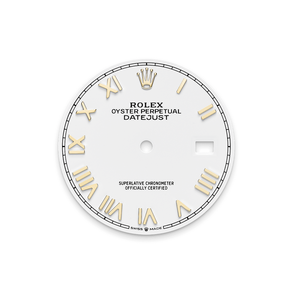 Datejust white dial