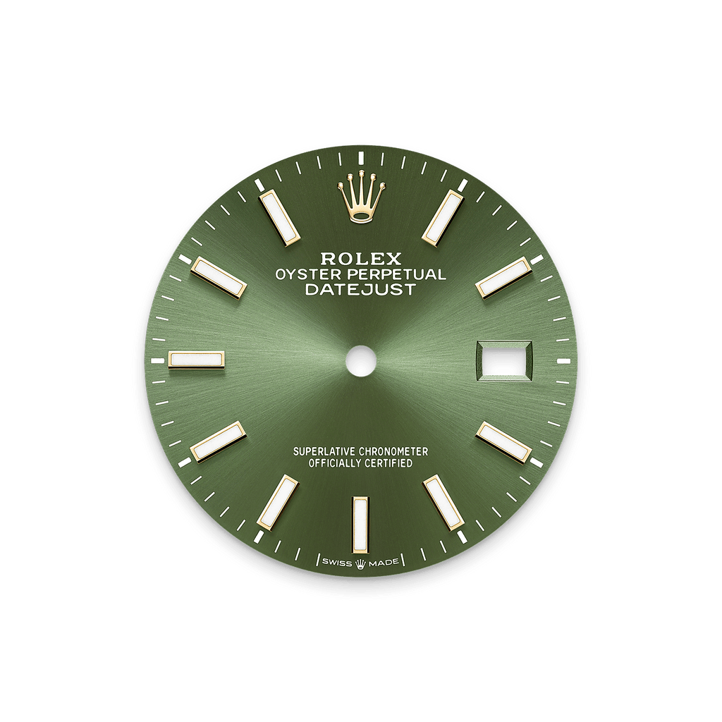Datejust olive green dial
