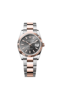 Rolex Two-Tone (RG/SS) Datejust - 36mm - Slate - Oyster