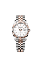 Rolex Two-Tone (RG/SS) Datejust - 36mm - White - Jubilee
