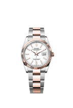 Rolex Two-Tone (RG/SS) Datejust - 36mm - White - Oyster