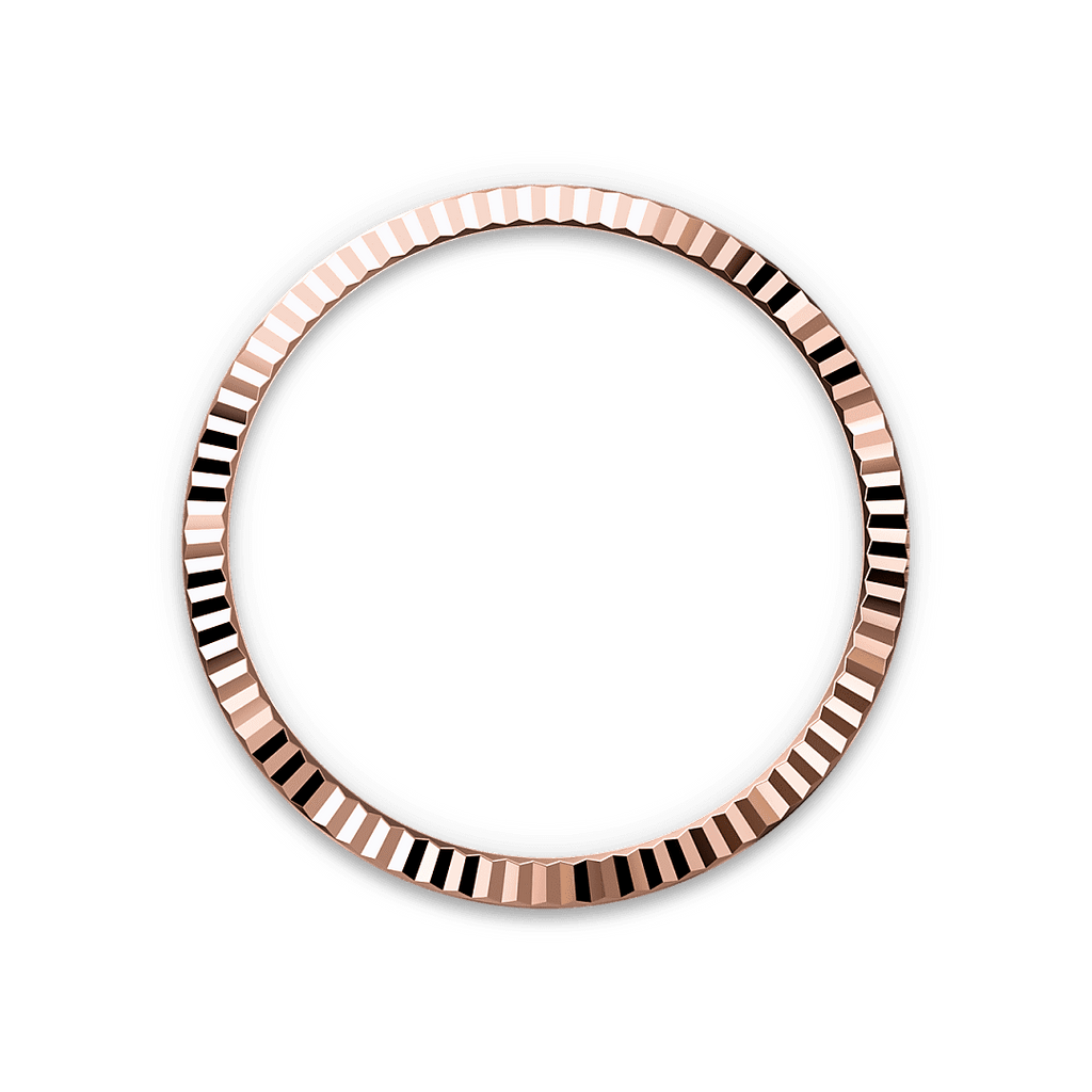 Rolex Two-Tone (RG/SS) Datejust - 36mm - White mother-of-pearl Diamond Dial - Jubilee