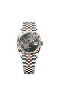 Rolex Two-Tone (RG/SS) Datejust - 36mm - Slate - Jubilee