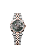 Rolex Two-Tone (RG/SS) Datejust - 36mm - Slate - Jubilee