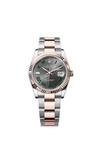 Rolex Two-Tone (RG/SS) Datejust - 36mm - Slate - Oyster