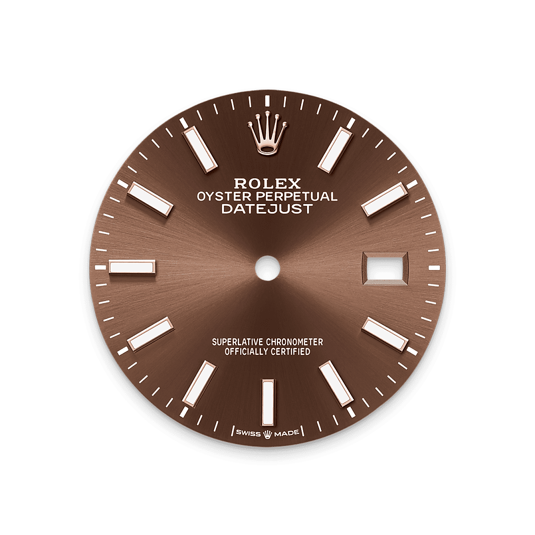 Rolex Two-Tone (RG/SS) Datejust - 36mm - Chocolate - Jubilee