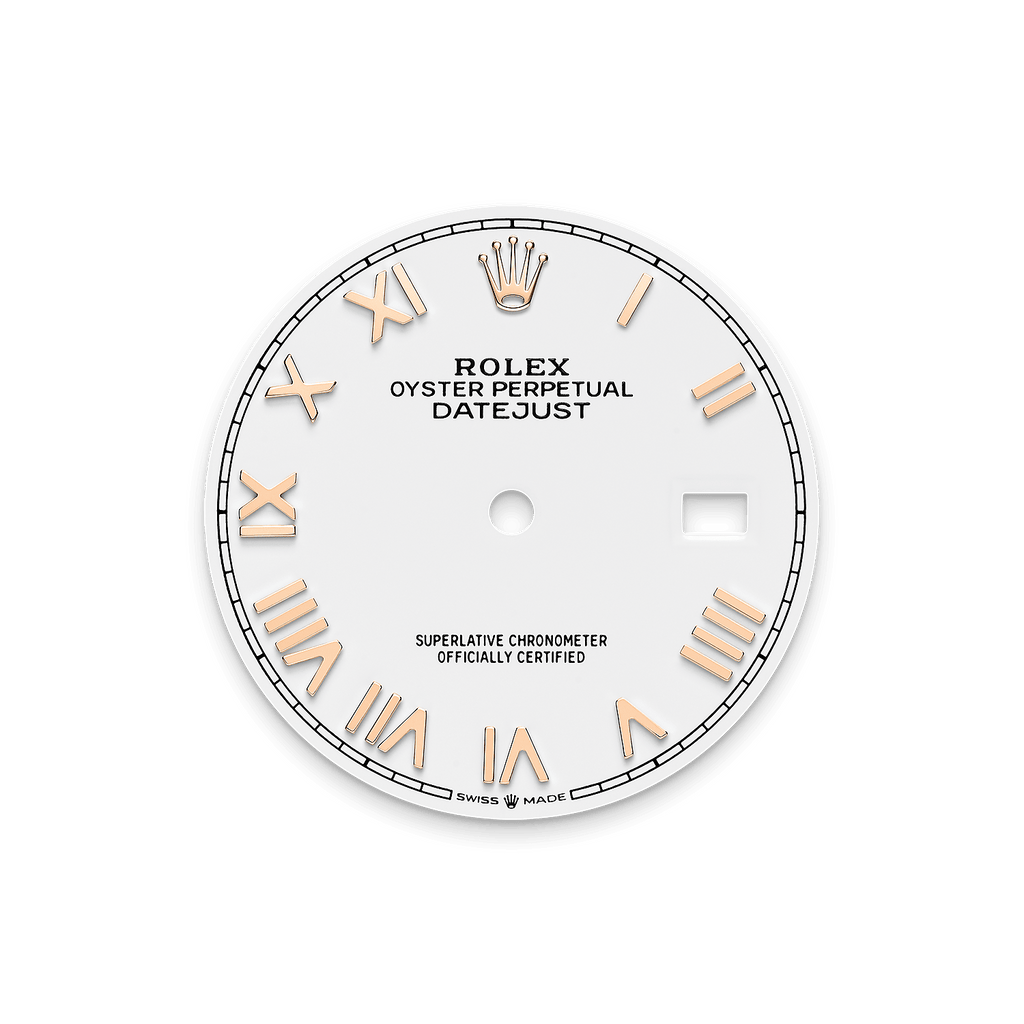 Datejust white dial