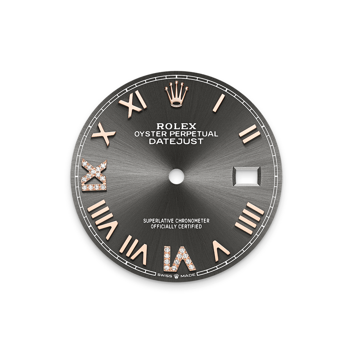 Datejust slate diamond dial