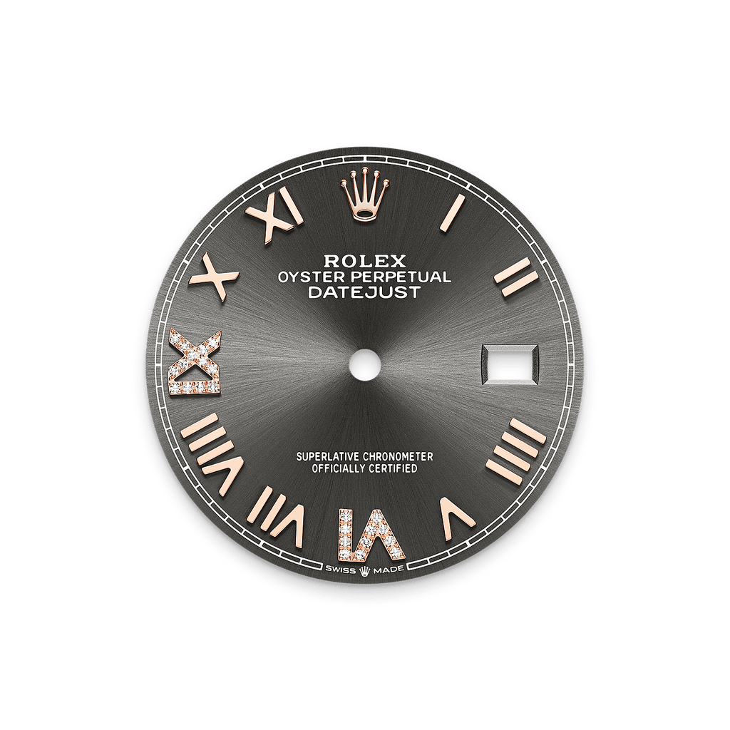 Datejust slate diamond dial