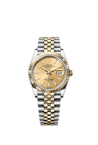 Rolex Two-Tone (YG/SS) Datejust - 36mm - Champagne-colour - Jubilee