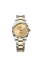 Rolex Two-Tone (YG/SS) Datejust - 36mm - Champagne-colour - Oyster