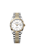 Rolex Two-Tone (YG/SS) Datejust - 36mm - White - Jubilee