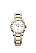 Rolex Two-Tone (YG/SS) Datejust - 36mm - White - Oyster
