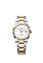 Rolex Two-Tone (YG/SS) Datejust - 36mm - White - Oyster