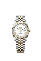 Rolex Two-Tone (YG/SS) Datejust - 36mm - White - Jubilee