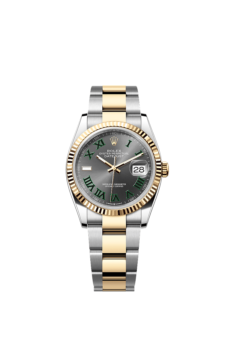 Rolex Two-Tone (YG/SS) Datejust - 36mm - Slate - Oyster