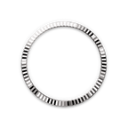 Rolex Stainless Steel Datejust - 36mm - Bright black Diamond Dial - Jubilee