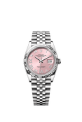 Rolex Stainless Steel Datejust - 36mm - Pink Diamond Dial - Jubilee