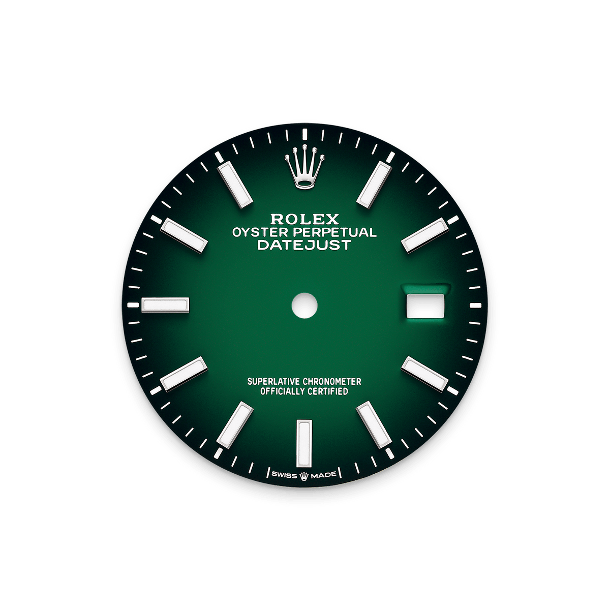 Datejust green ombré dial