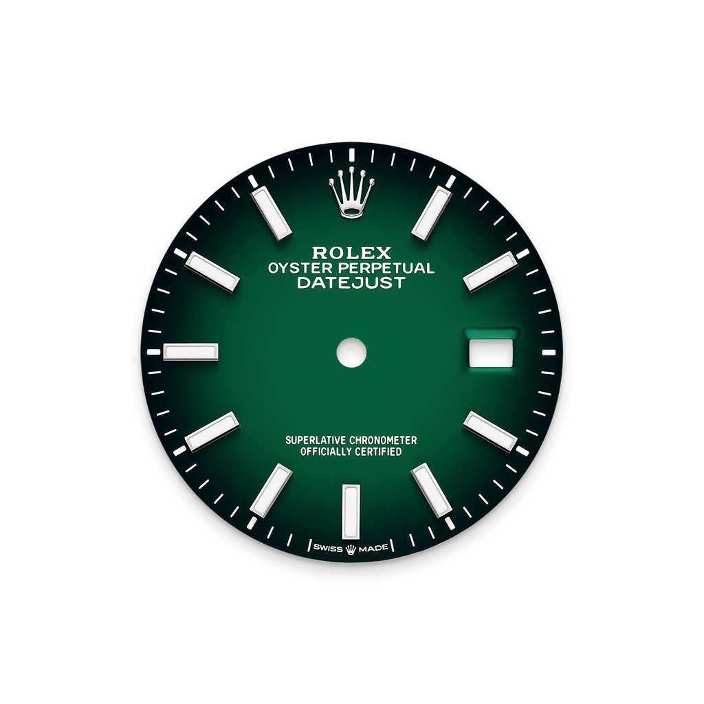 Datejust green ombré dial