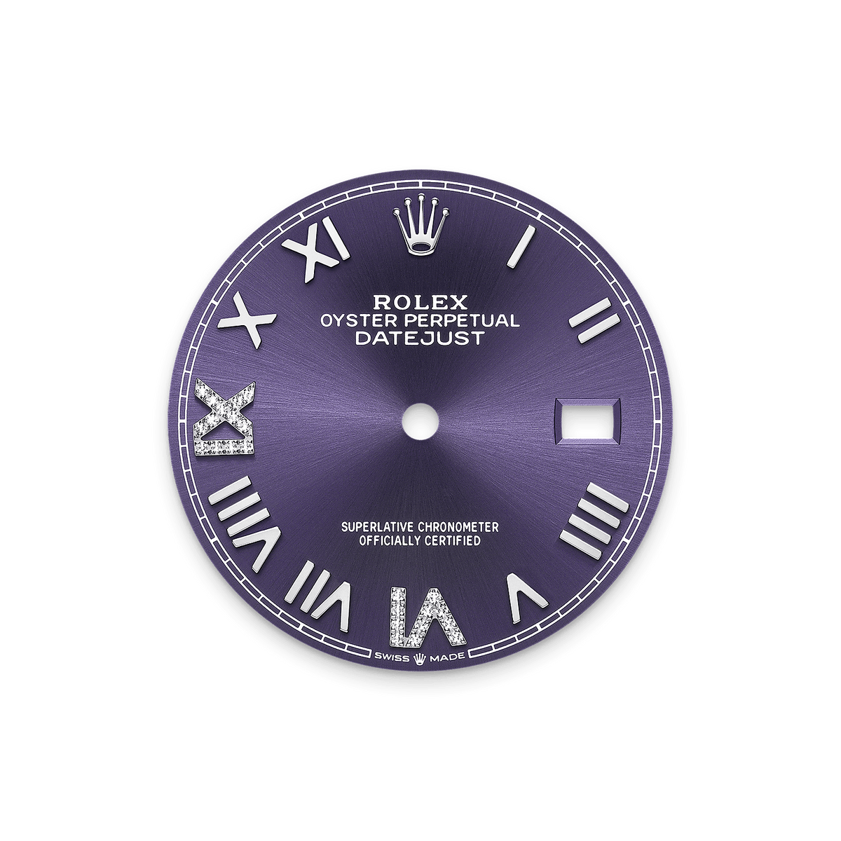 Datejust Aubergine Diamond Dial dial