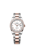 Rolex Two-Tone (RG/SS) Datejust - 36mm - White - Oyster
