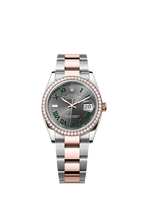 Rolex Two-Tone (RG/SS) Datejust - 36mm - Slate - Oyster