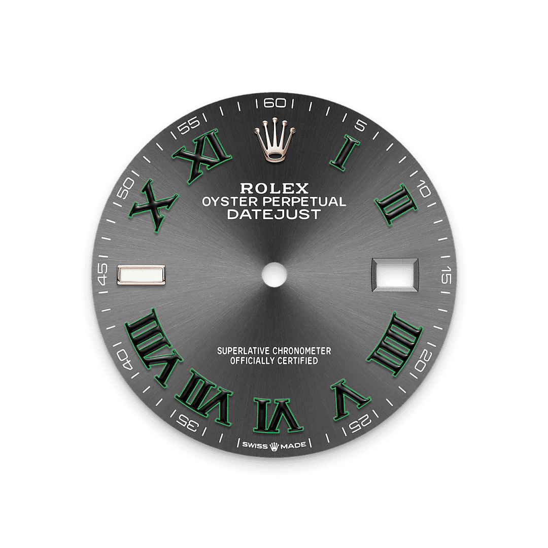 Rolex Two-Tone (RG/SS) Datejust - 36mm - Slate - Oyster