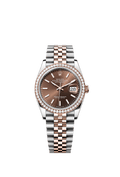 Rolex Two-Tone (RG/SS) Datejust - 36mm - Chocolate - Jubilee