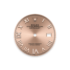 Datejust rosé-colour diamond dial