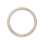 Rolex Two-Tone (YG/SS) Datejust - 36mm - White mother-of-pearl Diamond Dial - Oyster