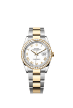 Rolex Two-Tone (YG/SS) Datejust - 36mm - White - Oyster