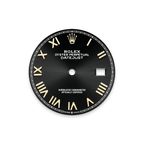 Datejust bright black dial