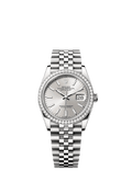 Rolex Stainless Steel Datejust - 36mm - Silver - Jubilee