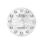 Rolex Stainless Steel Datejust - 36mm - White mother-of-pearl Diamond Dial - Oyster