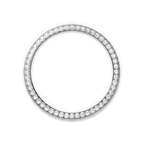Rolex Stainless Steel Datejust - 36mm - Bright black Diamond Dial - Jubilee