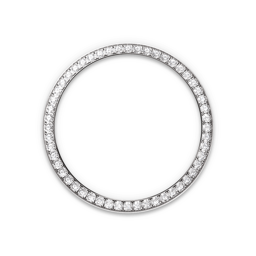 Rolex Stainless Steel Datejust - 36mm - Bright black Diamond Dial - Oyster
