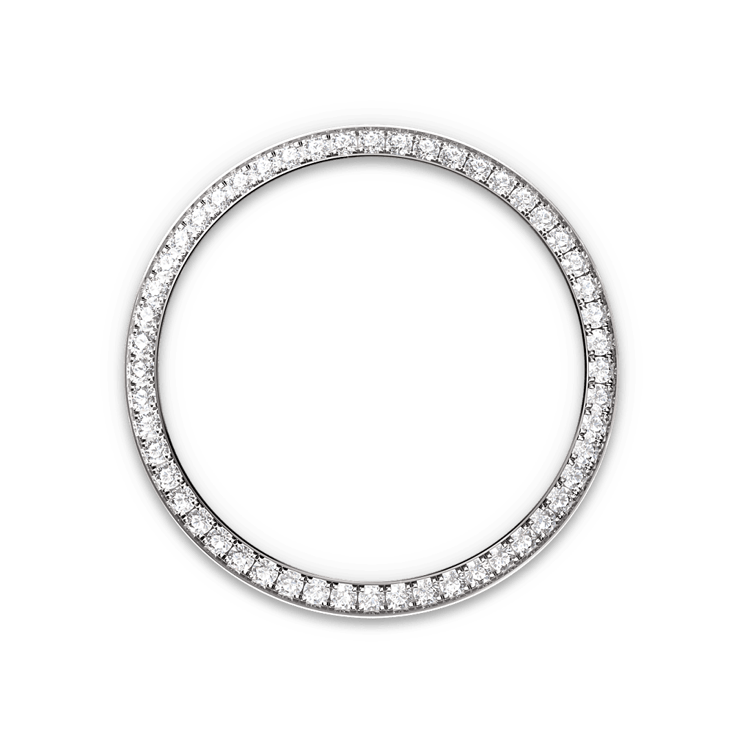 Rolex Stainless Steel Datejust - 36mm - Bright black Diamond Dial - Oyster