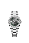 Rolex Stainless Steel Datejust - 36mm - Slate - Oyster