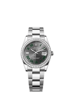 Rolex Stainless Steel Datejust - 36mm - Slate - Oyster