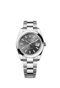 Rolex Stainless Steel Datejust - 41mm - Slate - Oyster